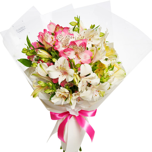 7 нежных альстромерий