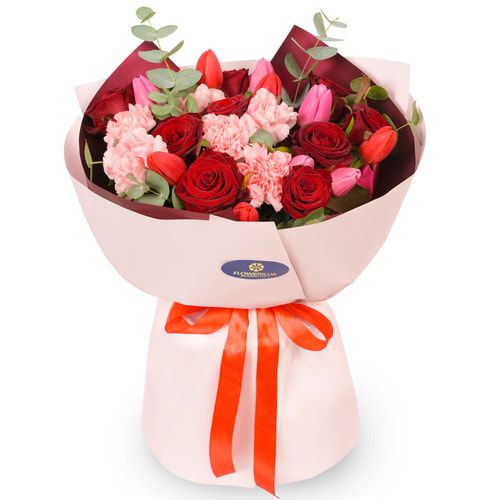 Букет "Сердце весны"